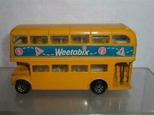 �y���������z�z�r�[�@�͌^�ԁ@�ԁ@���[�V���O�J�[ �R�[�M�[�o�X�r���e�[�Wcorgi bus routemaster weetabix nice vintage voir photos