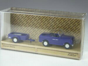yzzr[@͌^ԁ@ԁ@[VOJ[ gbvfh[o[C{bNXtop wiking special modele land rover royal navy avec remorque dans neuf dans sa boite