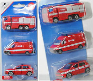�y���������z�z�r�[�@�͌^�ԁ@�ԁ@���[�V���O�J�[ ���f���`�F�Rsiku 1818 fire brigade set hasici eleve lumiere bleue special modele republique tcheque