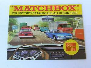 �y���������z�z�r�[�@�͌^�ԁ@�ԁ@���[�V���O�J�[ �}�b�`�r���e�[�W�J�^���O�R���N�^�A�����Jmatchbox lesney vintage 1969 collectionneurs catalogue usa 2nd edition amp; prix