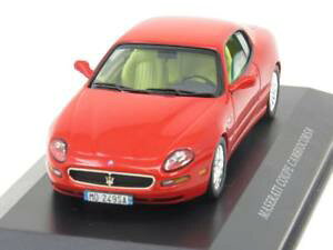 �y���������z�z�r�[�@�͌^�ԁ@�ԁ@���[�V���O�J�[ �{�b�N�X�l�b�g���[�N���f���}�Z���e�B�X�P�[���J�b�gixo models moc027 maserati coupe cambiocorsa rouge 1 43 scale boxed