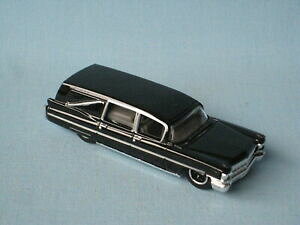 yzzr[@͌^ԁ@ԁ@[VOJ[ }b`LfbNubN{fBfmatchbox 1963 cadillac hearse corps noir goth funerailles jouet voiture modele 70 mm de long