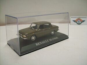 yzzr[@͌^ԁ@ԁ@[VOJ[ m[W[lbg[Nrenault 10 major, brownmetallic, 1968, ixo 143