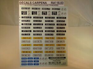 yzzr[@͌^ԁ@ԁ@[VOJ[ fJ[v[gtXRhdecals 118 anciennes plaques immatriculations francaises colorado 1803