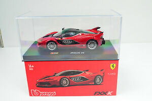 �y���������z�z�r�[�@�͌^�ԁ@�ԁ@���[�V���O�J�[ �t�F���[�������b�h�X�P�[��ferrari fxx k 88 rouge echelle 143 de bburago