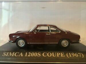 �y���������z�z�r�[�@�͌^�ԁ@�ԁ@���[�V���O�J�[ �X�P�[���J�b�gsimca 1200s coupe 1967 scale 143 altaya