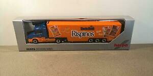 �y���������z�z�r�[�@�͌^�ԁ@�ԁ@���[�V���O�J�[ �x���Z�~�g���[��herpa scania hauber uncle ben rispinos semiremorque * vi7023
