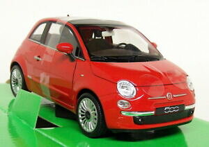 yzzr[@͌^ԁ@ԁ@[VOJ[ XP[tBAbgJ[fnex 124 scale 2007 fiat 500 rougediecast modele voiture