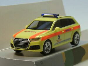 yzzr[@͌^ԁ@ԁ@[VOJ[ AEfBXL[Z^[nm[o[herpa audi q7 sauvetage centre armee hanovre, urgences 700672 187