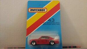 �y���������z�z�r�[�@�͌^�ԁ@�ԁ@���[�V���O�J�[ �}�b�`�����Z�f�X�z���X�^�[mb 43 matchbox mercedes w126 500 sec sur etui