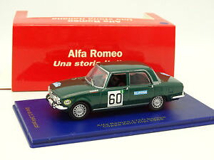 【送料無料】ホビー 模型車 車 レーシングカー アルファロメオアルプスカットm4 143 alfa romeo 1750 coupe des alpes 1968