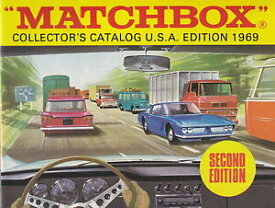 【送料無料】ホビー　模型車　車　レーシングカー マッチカタログアメリカプレッシャmatchbox catalogue usa 1969 2 edition pression fraichement