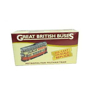 yzzr[@͌^ԁ@ԁ@[VOJ[ AgXO[gueBbVoXgXP[atlas editions great british bus metropolian feltham tram echelle 176 scelle