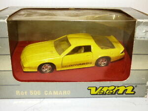 �y���������z�z�r�[�@�͌^�ԁ@�ԁ@���[�V���O�J�[ �V�{���[�J�}���C�G���[verem solido chevrolet camaro z 28 jaune ref 506