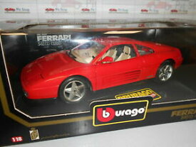 【送料無料】ホビー　模型車　車　レーシングカー フェラーリbbu3039r by bburago ferrari 348 tb 1989 118
