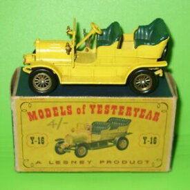 【送料無料】ホビー　模型車　車　レーシングカー マッチダークイエロースパイカーmatchbox antany16 jaune fonce 1904 spykerboxed