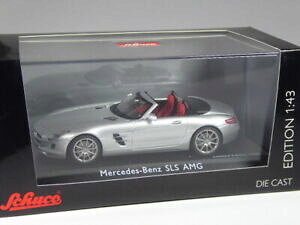yzzr[@͌^ԁ@ԁ@[VOJ[ AfZfX{bNXrare schuco mercedes sls amg argent en 143 dans neuf dans sa boite