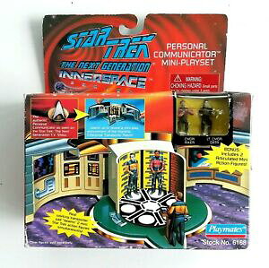 yzzr[@͌^ԁ@ԁ@[VOJ[ Be[W{bNX}CN}V?X^[gbN?p[\iR~jP[^vintage 1995 playmates micro machines ~ star trek ~ personal communicator ~ 