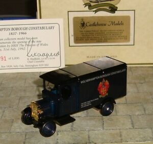【送料無料】ホビー　模型車　車　レーシングカー プロモーションモリスelledopromo 1931 morris vanwolverhampton constabularyltd editioncret