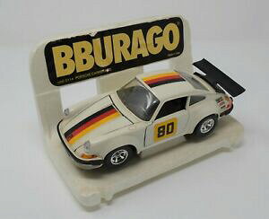 yzzr[@͌^ԁ@ԁ@[VOJ[ |VFfJ[[porsche 911 white burago 124 modele rallye voiture