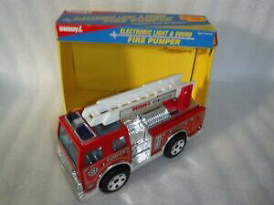yzzr[@͌^ԁ@ԁ@[VOJ[ Be[Wo[GWpbP[Wvintage 1985 buddy l tin tole fire engine, cret, rare