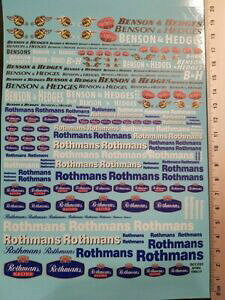 yzzr[@͌^ԁ@ԁ@[VOJ[ fJ[x\X}YRhdecals benson rothmans toutes echelles 19cm x 15cm colorado dcd020 uv