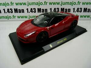 yzzr[@͌^ԁ@ԁ@[VOJ[ AVFbgtF[OAe}C^Avoiture 124 hachette ferrari gt 458 italia2009