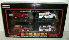 【送料無料】ホビー　模型車　車　レーシングカー コーギー＃アメリカcorgicsfh 14004 fire heroes classic american fire pour set 5