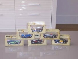 【送料無料】ホビー　模型車　車　レーシングカー シリーズモデルマッチボックスモデル6 matchbox models of yesteryear serie y modeles tous avec boites