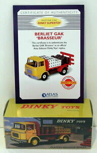 �y���������z�z�r�[�@�͌^�ԁ@�ԁ@���[�V���O�J�[ �A�g���X�G�f�B�V����atlas editions dinky toys 588plateau brasseur berlietmimb encore scelle