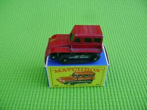 �y���������z�z�r�[�@�͌^�ԁ@�ԁ@���[�V���O�J�[ �}�b�`�{�b�N�Xmatchbox lesney 35 snowtrac en boite dorigineboxed