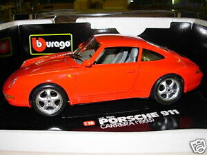 �y���������z�z�r�[�@�͌^�ԁ@�ԁ@���[�V���O�J�[ �C�^���A�|���V�F�J����burago 118 porsche carrera 911 93 3050 made in italy