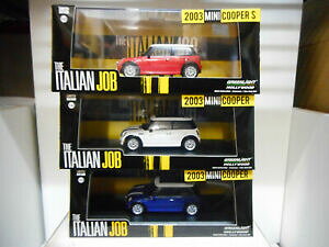 yzzr[@͌^ԁ@ԁ@[VOJ[ ~jN[p[C^AWumini cooper s 2003 italian job red blue white greenlight 143