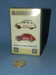�y���������z�z�r�[�@�͌^�ԁ@�ԁ@���[�V���O�J�[ �V�g���G���Z�b�gwiking 172 jeu de 2 x citroen 2cv friedendorf enternational