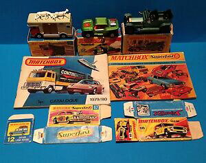 �y���������z�z�r�[�@�͌^�ԁ@�ԁ@���[�V���O�J�[ �r���e�[�W�}�b�`���b�gvintage matchbox lot