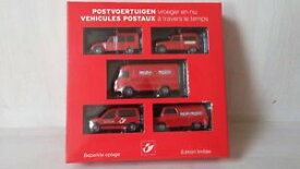 【送料無料】ホビー　模型車　車　レーシングカー ボックスシトロエンcret vehicules postaux citroen 2v amp; berlingobedford calvrenault saviem amp; r4