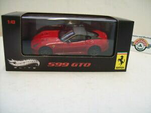 yzzr[@͌^ԁ@ԁ@[VOJ[ tF[zbgzC[G[gferrari 599 gto, 2010, red, hot wheels elite 143, emballage dorigine