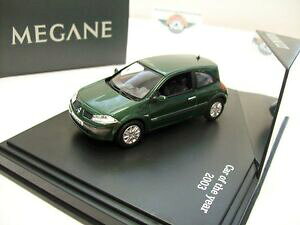 yzzr[@͌^ԁ@ԁ@[VOJ[ m[K[kX|[cN[yO[renault megane ii coupe sport, vert, 2003, norev 143, emballage dorigine