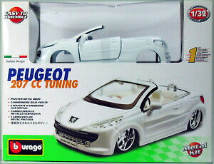 �y���������z�z�r�[�@�͌^�ԁ@�ԁ@���[�V���O�J�[ �v�W���[�`���[�j���Opeugeot 207 cc tuning burago 132