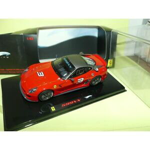 �y���������z�z�r�[�@�͌^�ԁ@�ԁ@���[�V���O�J�[ �t�F���[���G���[�gferrari 599 xx n3 rouge hotwheels elite t6263 143