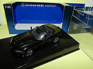 �y���������z�z�r�[�@�͌^�ԁ@�ԁ@���[�V���O�J�[ �_�b�W�o�C�p�[�u���b�Ndodge viper srt10 2003 noir autoart 143