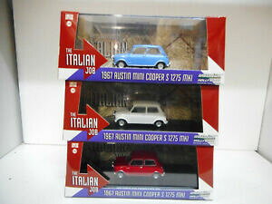 yzzr[@͌^ԁ@ԁ@[VOJ[ eLTXI[X`~jN[p[C^AWuaustin mini cooper s 1275 mki 1967 italian job red blue white greenlight 143
