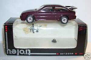 yzzr[@͌^ԁ@ԁ@[VOJ[ tH[h{bNXVGRX[XoCIbg{bNXrare trofeu ford sierra cosworth roadcar violet 143 box ref 01885 in box