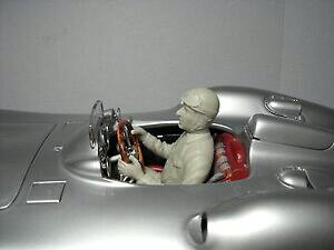 yzzr[@͌^ԁ@ԁ@[VOJ[ ZfXt@WIfor cmc 118 mercedes w196 streamline figurine fangio driving by vroom