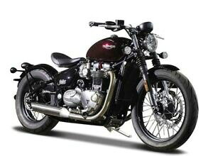 yzzr[@͌^ԁ@ԁ@[VOJ[ XP[foCNI[goCbburago triumph bonville bobber 118 scale model motorbike motorcycle