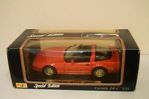yzzr[@͌^ԁ@ԁ@[VOJ[ RNVRxbgvoiture de collection maisto 118 corvette zr1 1992 ? rouge