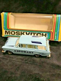 【送料無料】ホビー　模型車　車　レーシングカー ソソアエロフロートモデルlate 1970s ussr urss moskvitch 426 aeroflot model 426 143 mib