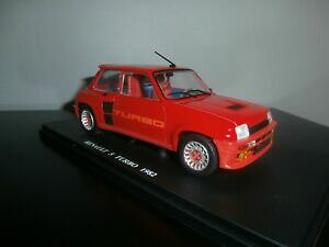 �y���������z�z�r�[�@�͌^�ԁ@�ԁ@���[�V���O�J�[ ���m�[�^�[�{�X�P�[��renault 5 turbo de 1982 echelle124e