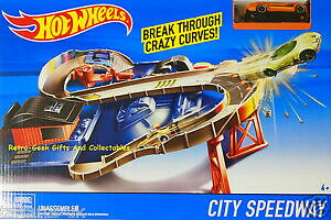 yzzr[@͌^ԁ@ԁ@[VOJ[ zbgzC[Xs[hEFC}ehot wheels city speedway un vehicule inclus par mattel