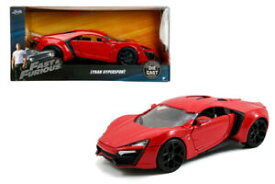 【送料無料】ホビー　模型車　車　レーシングカー モデルfast 26 furious lykan hyperspot 124 model jada toys